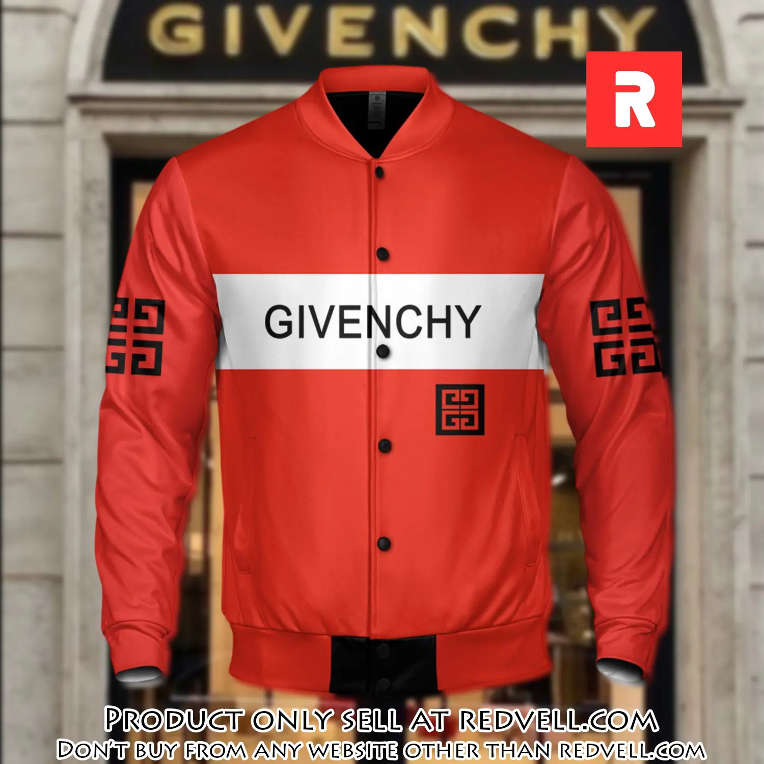 Luxury givenchy varsity premium baseball jacket bjv1045 rv5127791